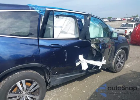 2017 Honda Pilot Ex-L из США, поврежденный, VIN 5FNYF6H57HB099952